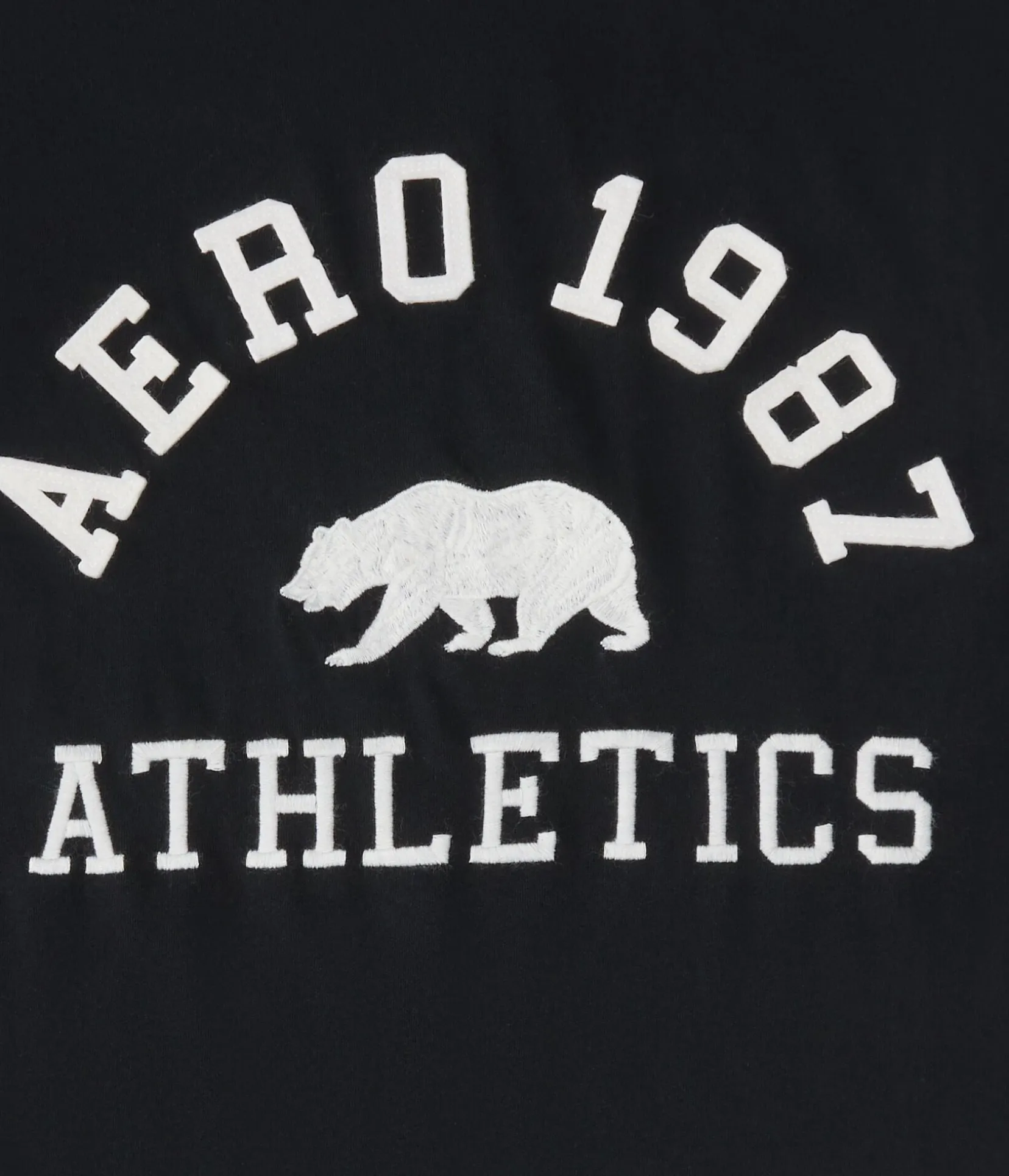 Aero Athletics Bear Appliqué Graphic Tee