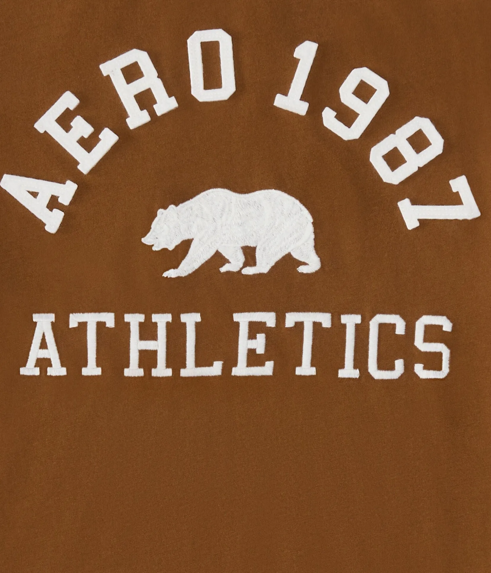 Aero Athletics Bear Appliqué Graphic Tee