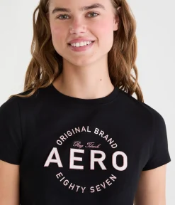 Aero Circle Appliqué Graphic Tee