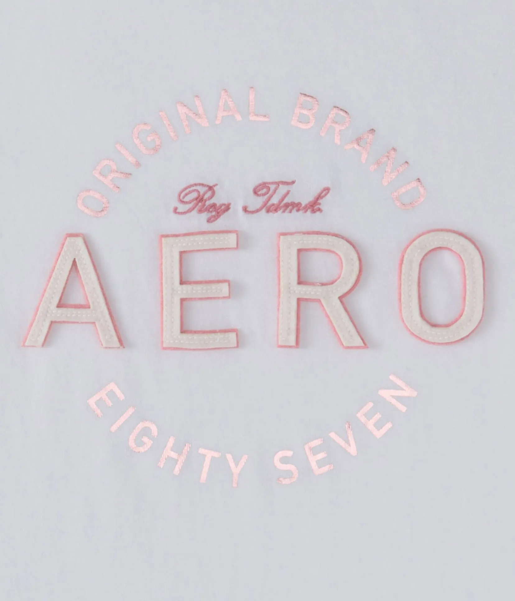 Aero Circle Appliqué Graphic Tee