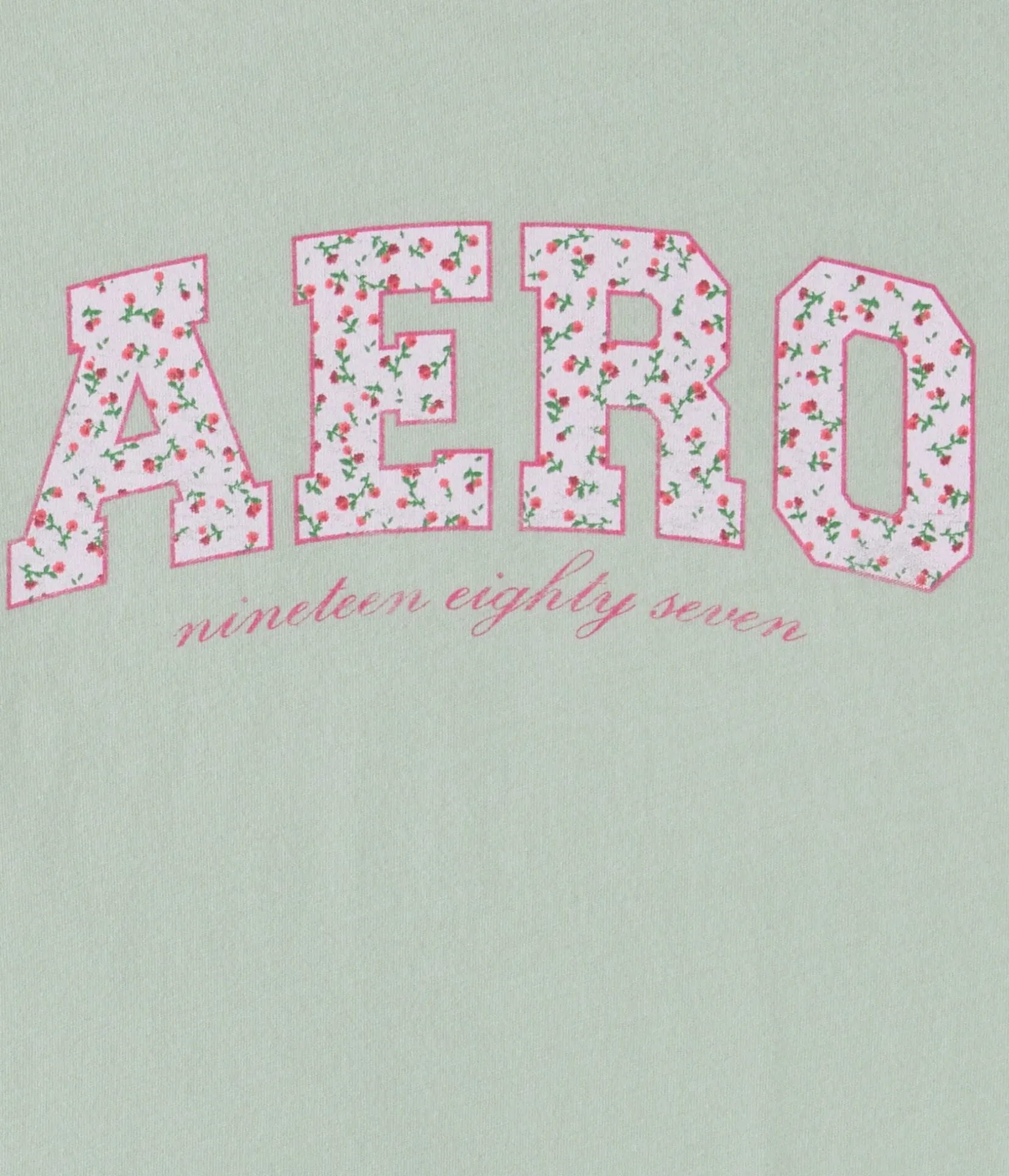 Aero Floral Fill Graphic Tee