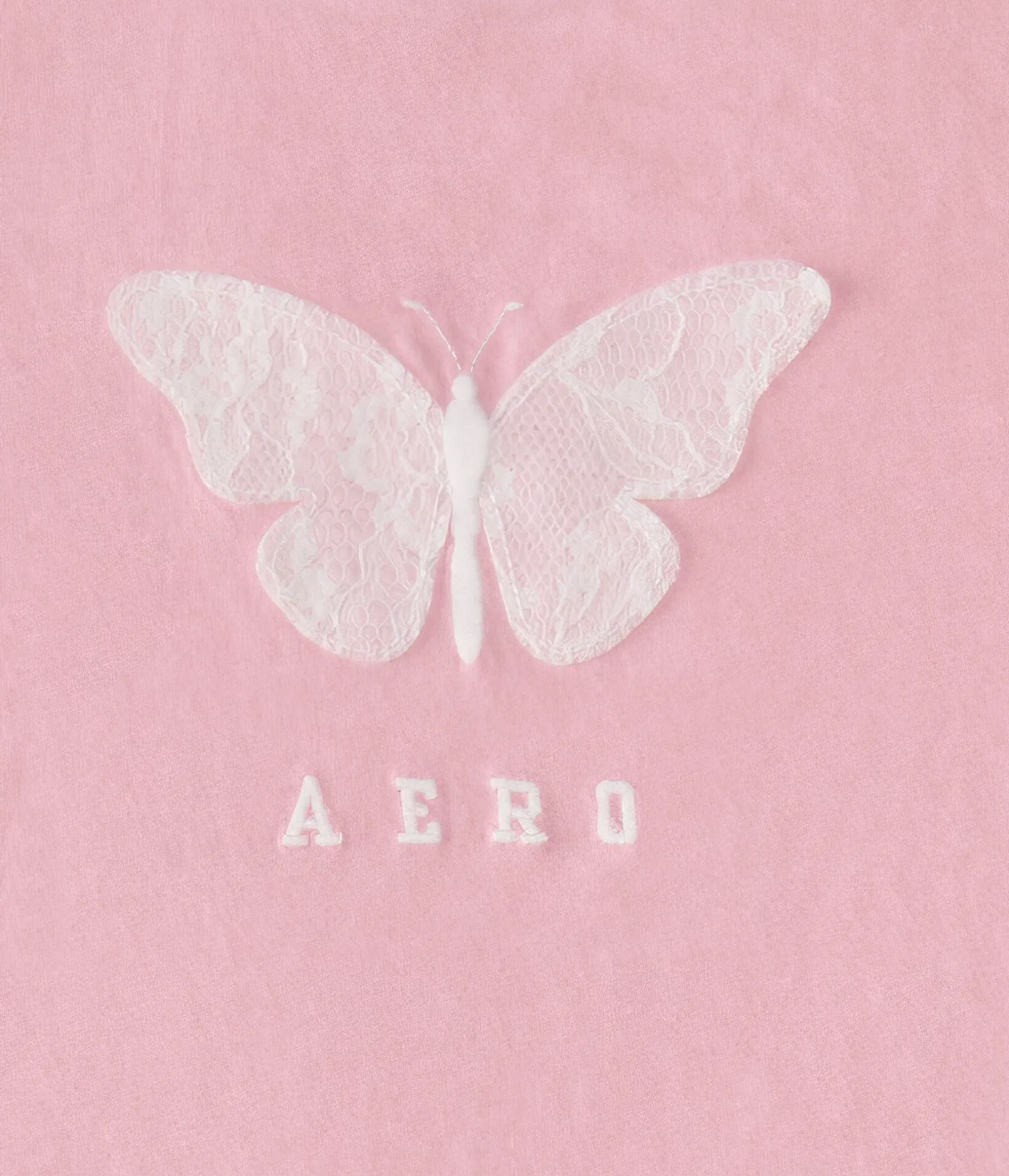 Aero Lace Butterfly Graphic Tee