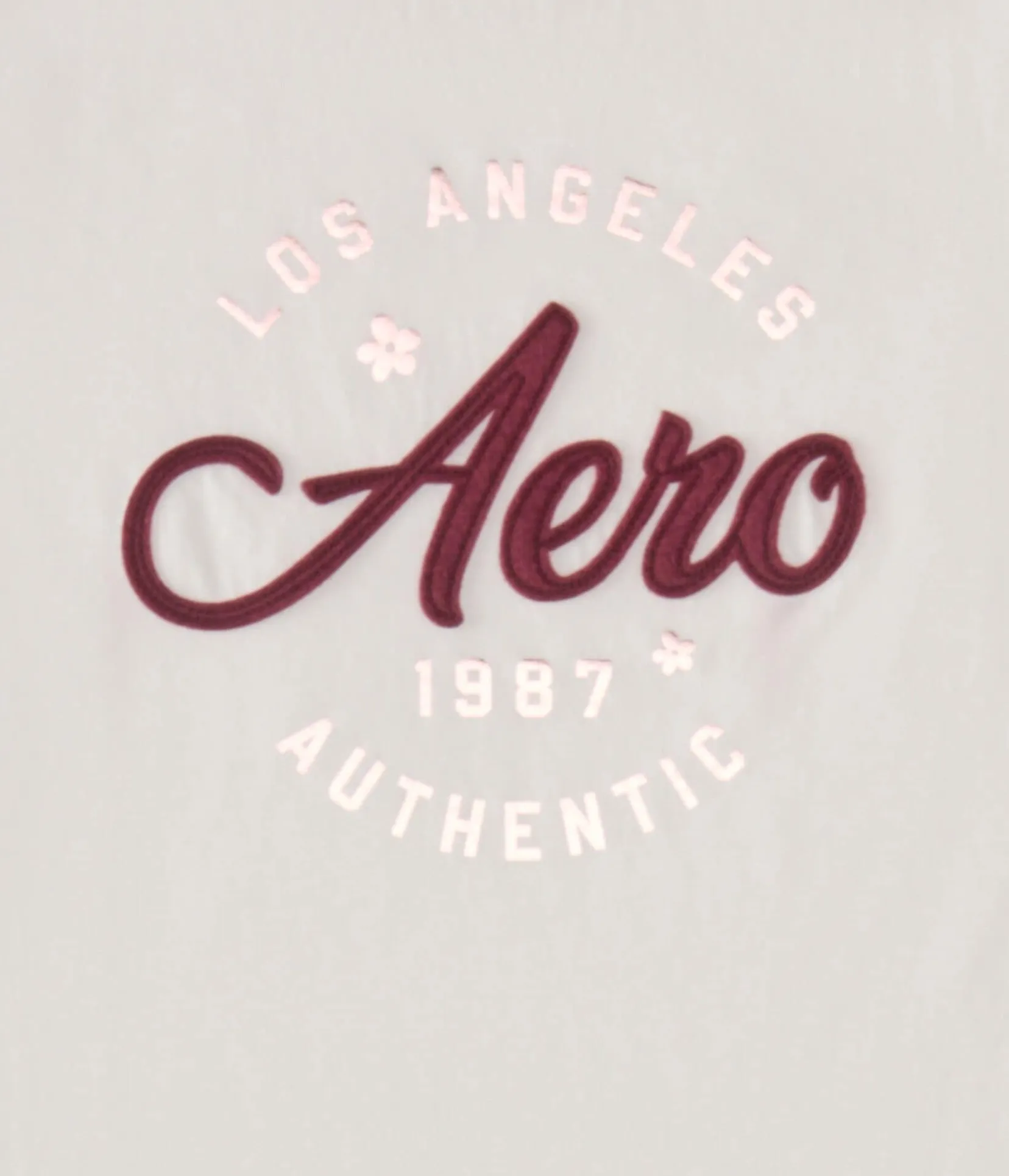 Aero Los Angeles Appliqué Graphic Tee
