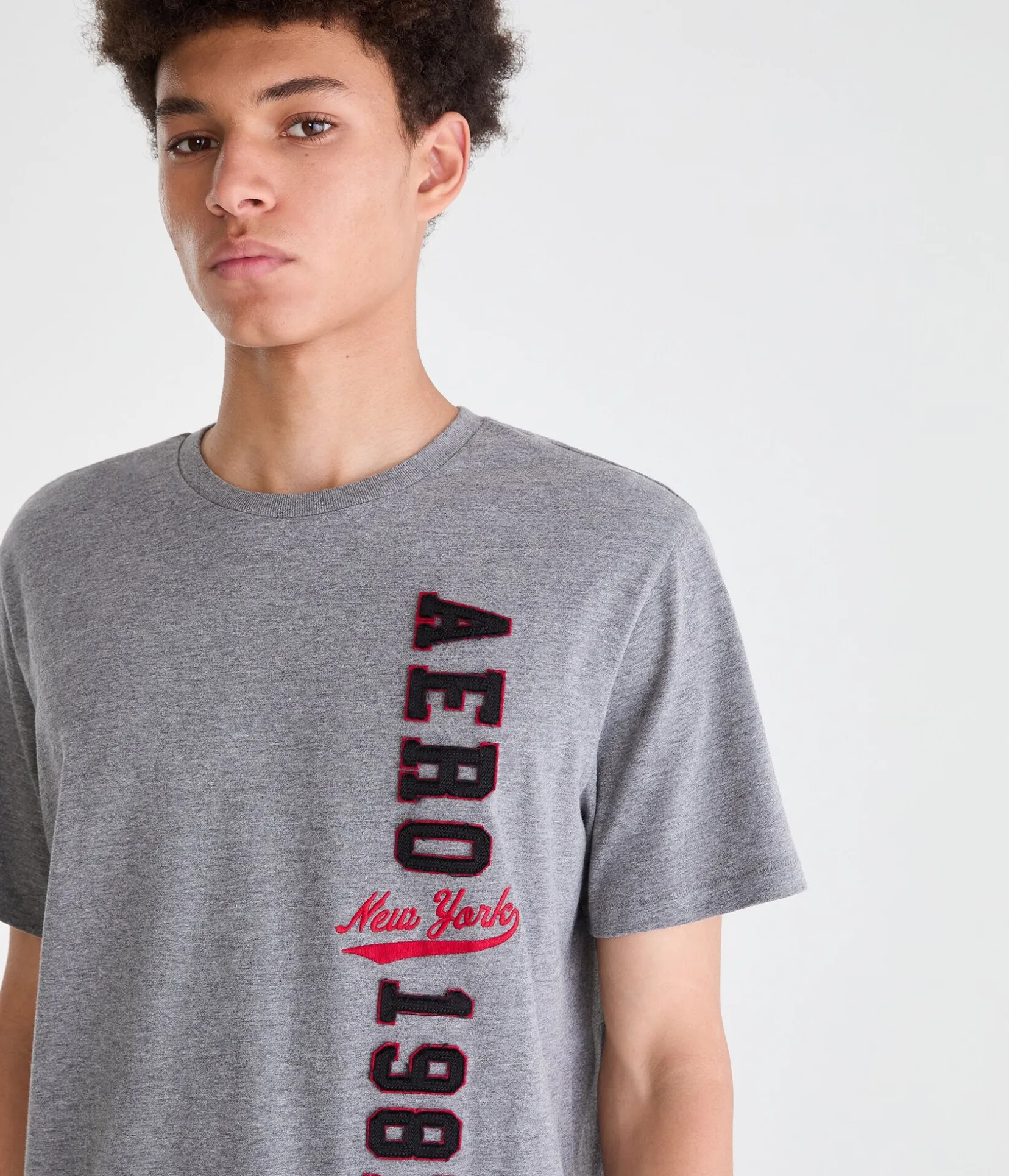 Aero New York 1987 Appliqué Graphic Tee