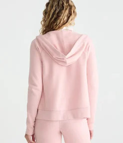 Aero New York Rhinestone Full-Zip Hoodie