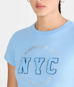 Aero NYC Appliqué Graphic Tee