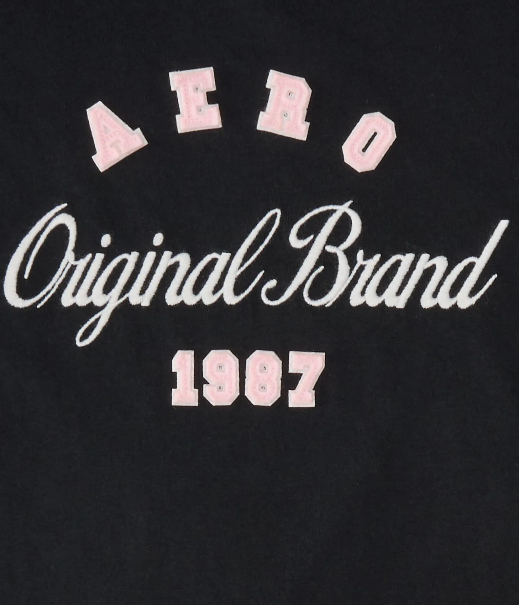 Aero Original Brand Appliqué Graphic Tee