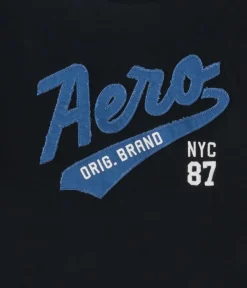 Aero Original Brand Appliqué Graphic Tee