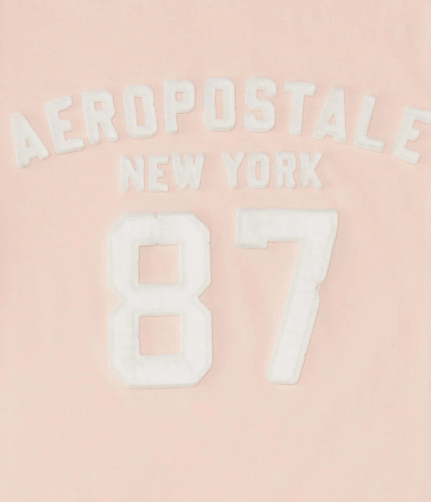 Aeropostale 87 Appliqué Graphic Tee