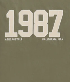 Aeropostale 1987 Appliqué Graphic Tee