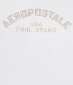Aeropostale Arch Appliqué Graphic Tee