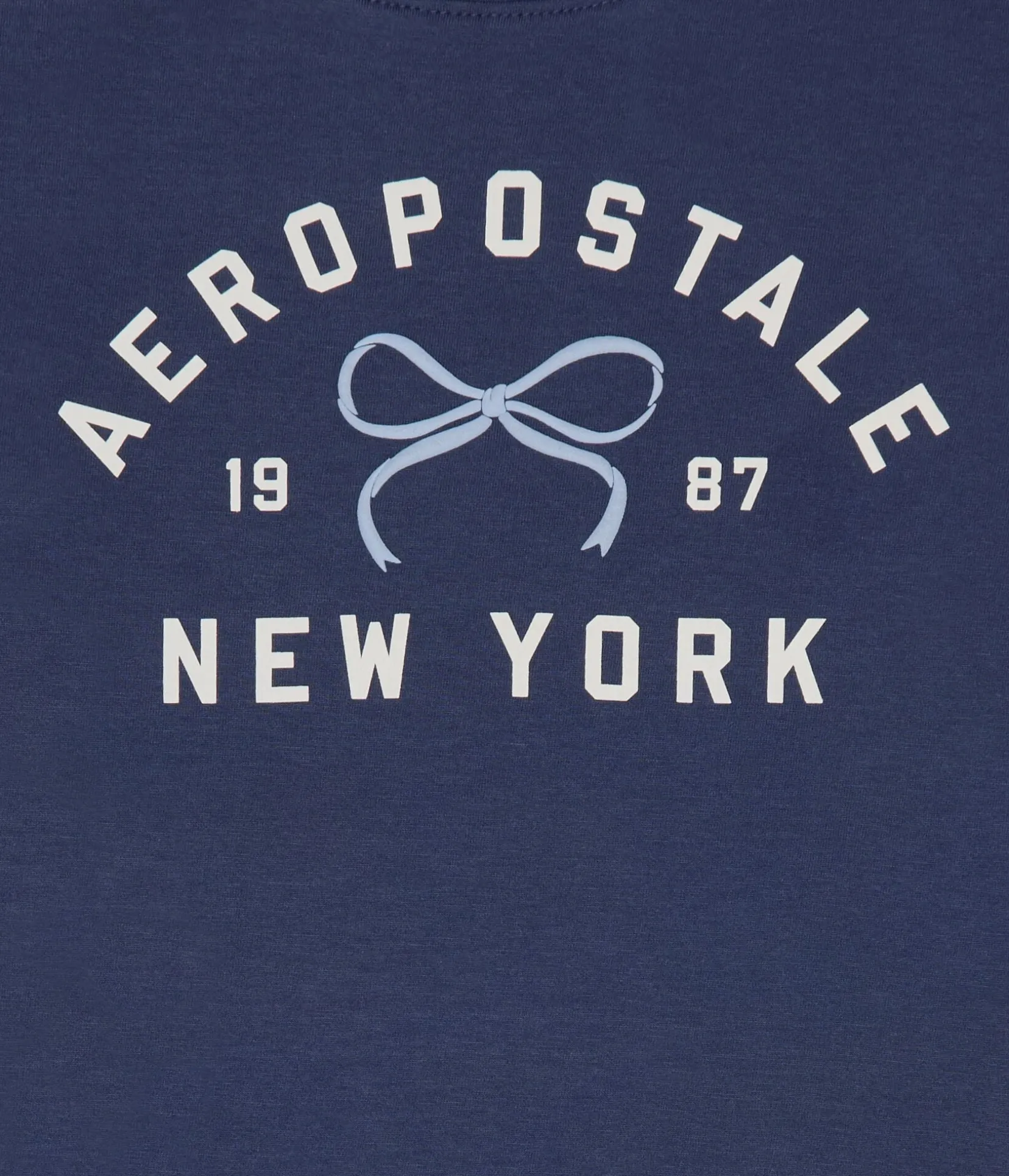 Aeropostale Arch Bow Graphic Tee