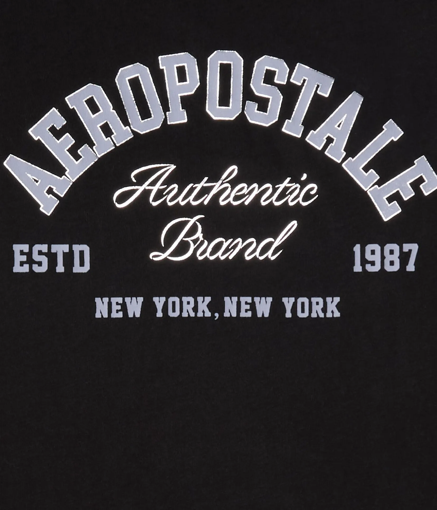 Aeropostale Arch Foil Graphic Tee