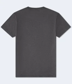 Aeropostale Authentic Logo Flocked Graphic Tee