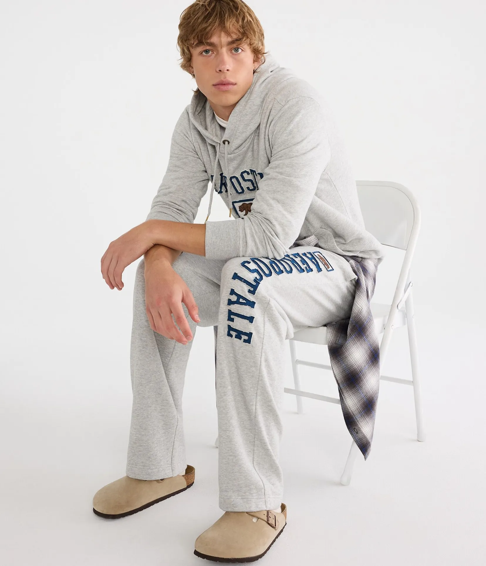 Aeropostale Bear Heritage Pullover Hoodie