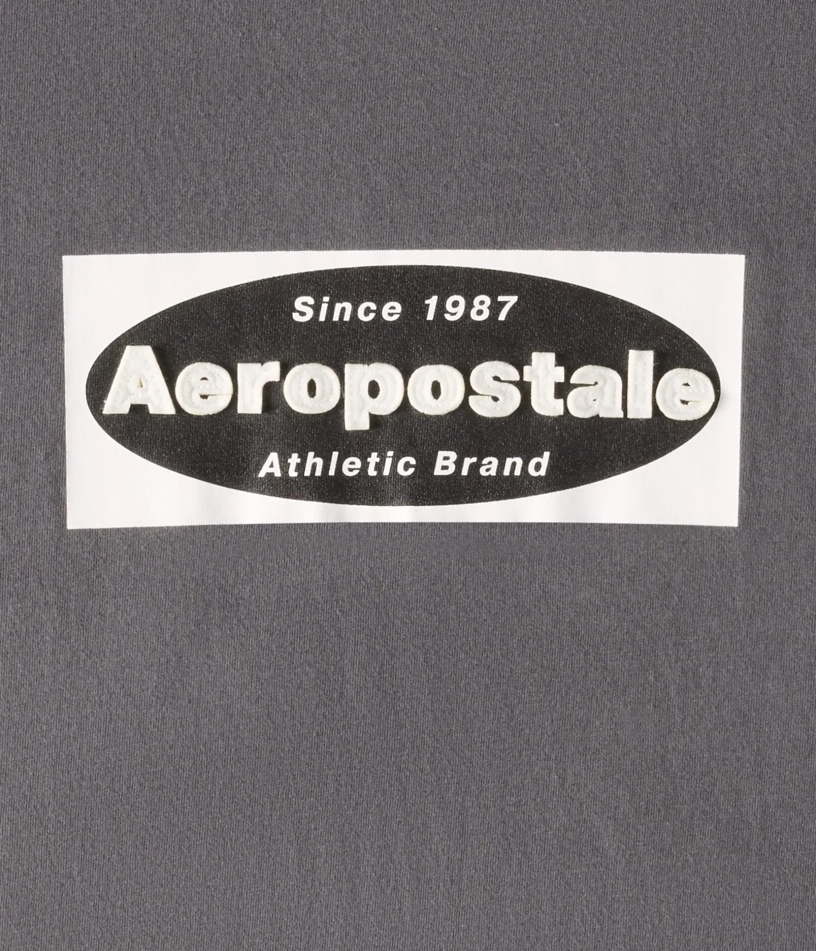 Aeropostale Box Logo Appliqué Graphic Tee