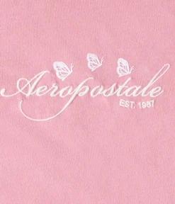 Aeropostale Butterflies Graphic Tee