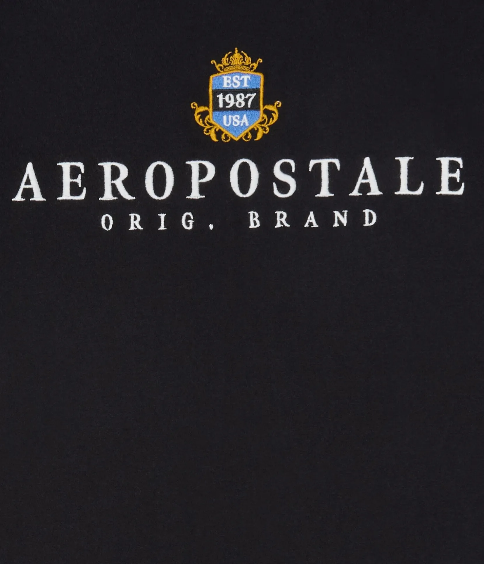 Aeropostale 1987 Crest Graphic Tee