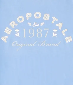 Aeropostale 1987 Foil Graphic Tee