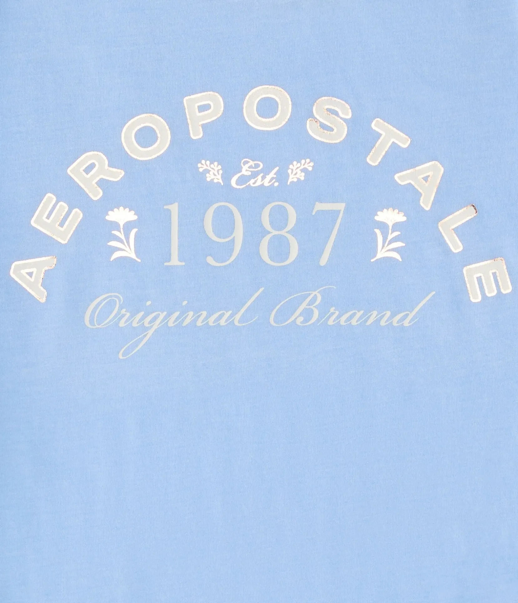 Aeropostale 1987 Foil Graphic Tee