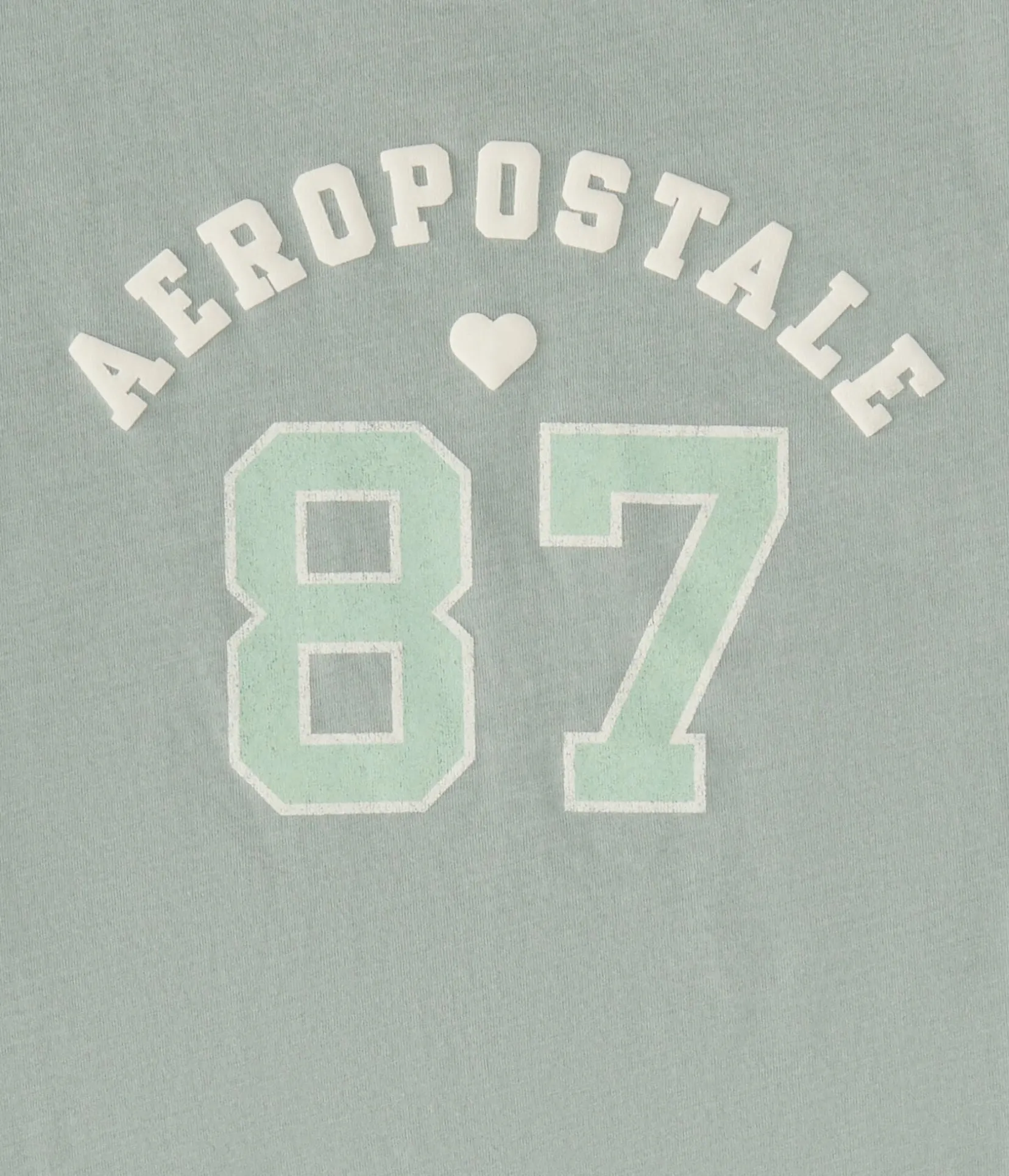 Aeropostale 87 Heart Graphic Tee