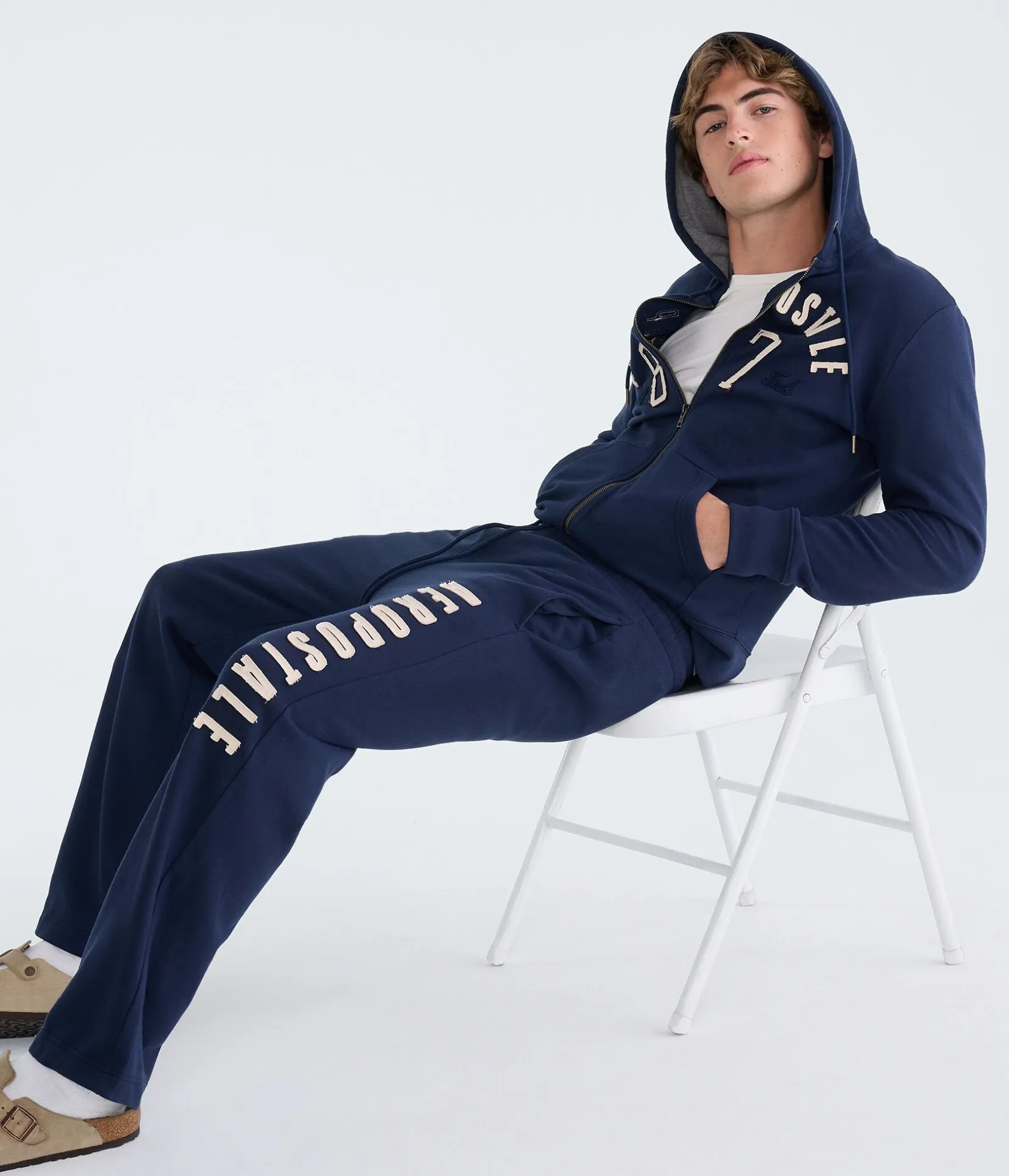 Aeropostale 87 Heritage Full-Zip Hoodie