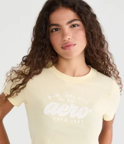 Aeropostale New York City Appliqué Graphic Tee