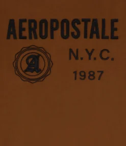 Aeropostale NYC 1987 Appliqué Graphic Tee