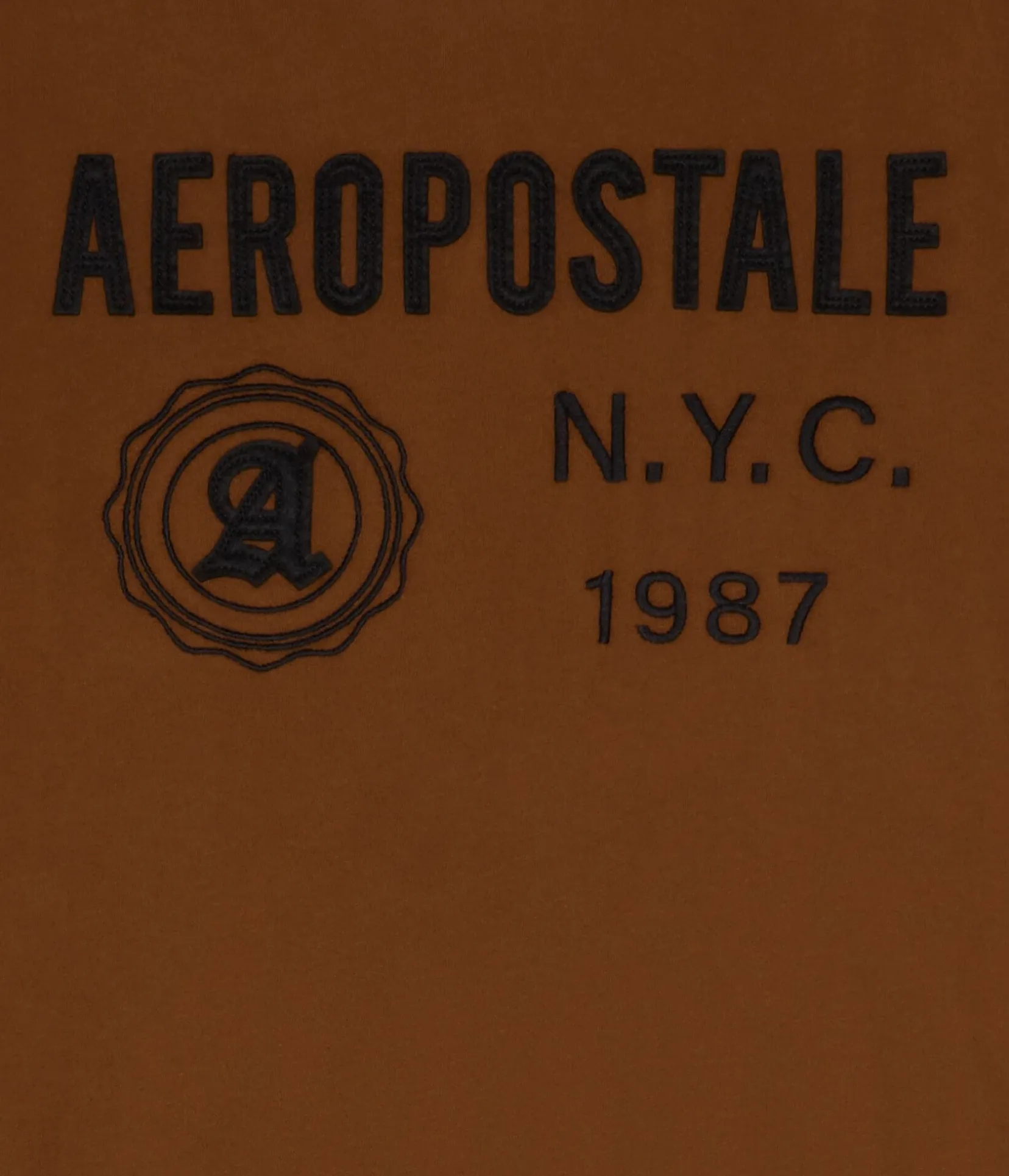 Aeropostale NYC 1987 Appliqué Graphic Tee