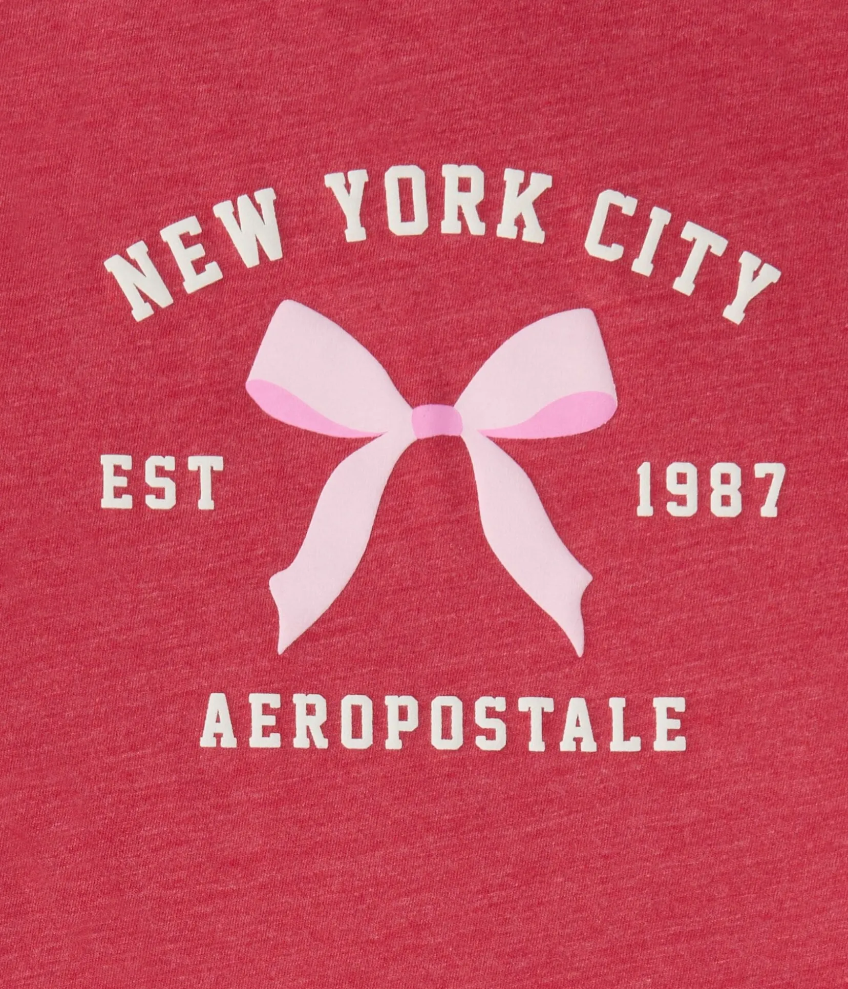 Aeropostale NYC Bow Graphic Tee