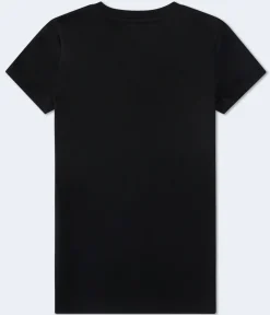 Aeropostale NYC Hibiscus Flocked Graphic Tee