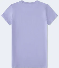 Aeropostale NYC Hibiscus Flocked Graphic Tee