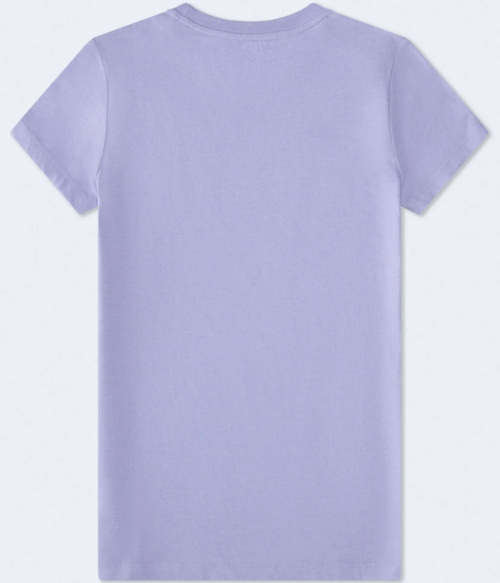 Aeropostale NYC Hibiscus Flocked Graphic Tee
