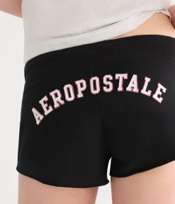 Aeropostale NY Heritage Low-Rise Fleece Shorts