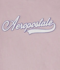 Aeropostale Script Appliqué Graphic Tee