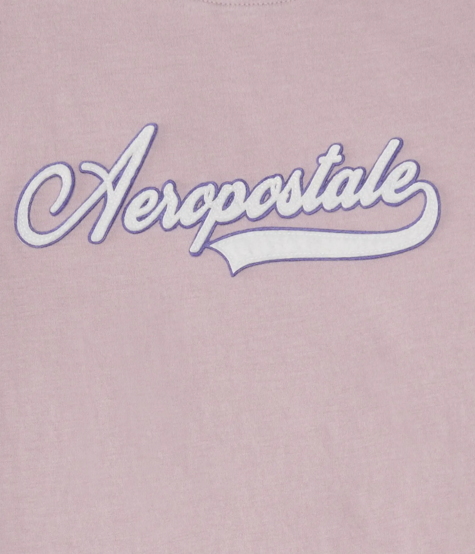 Aeropostale Script Appliqué Graphic Tee