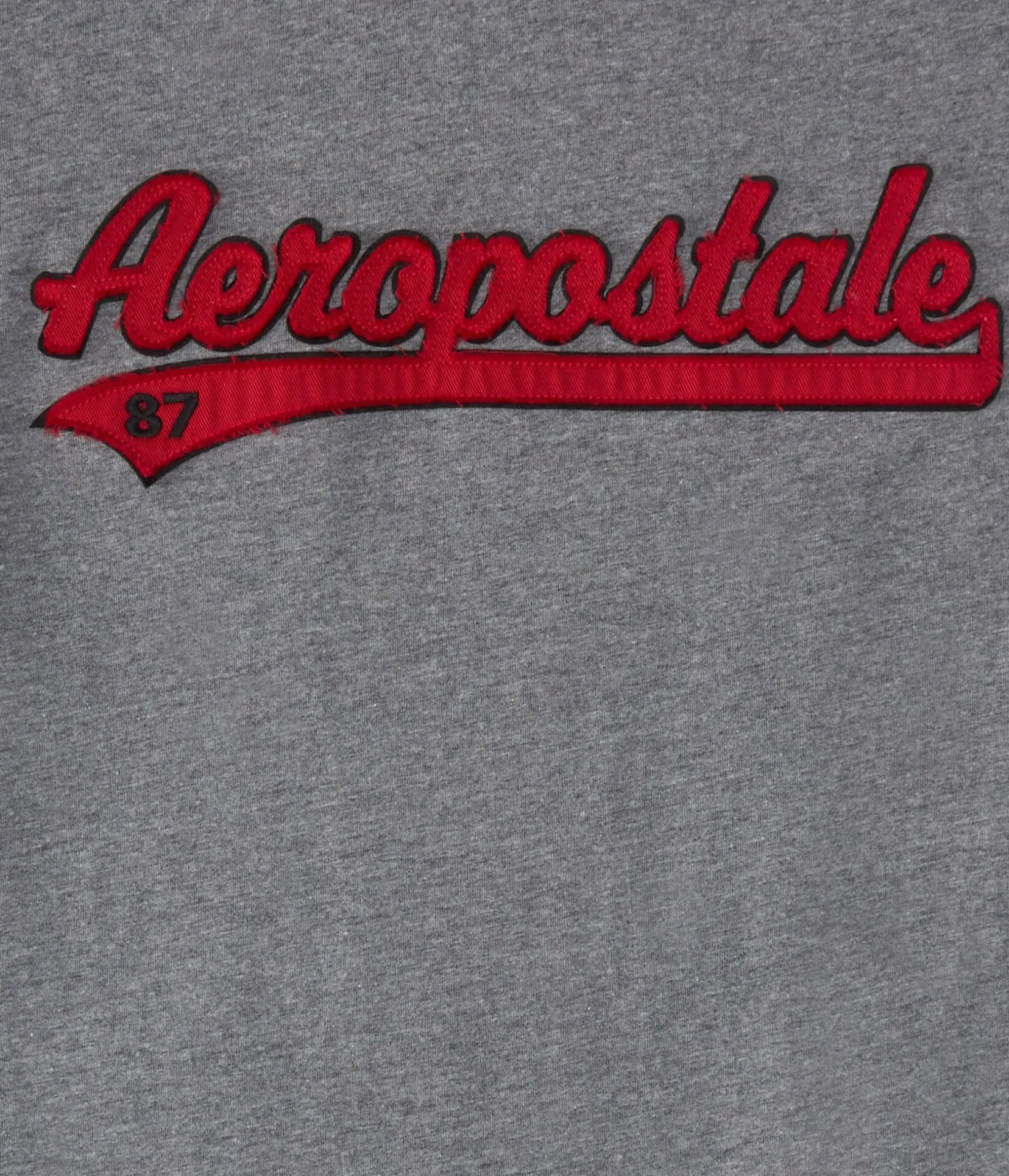 Aeropostale 87 Script Appliqué Graphic Tee