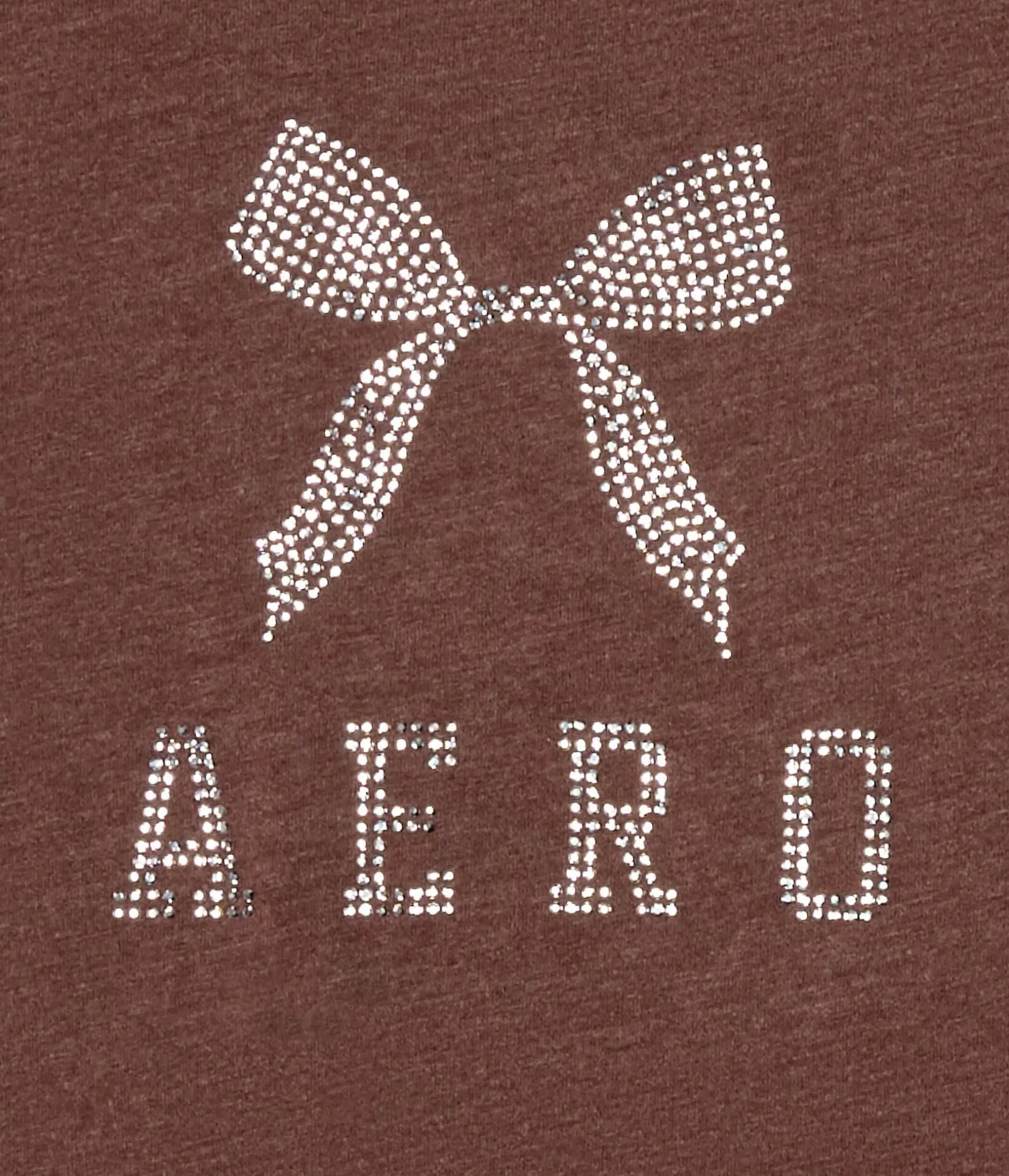 Aero Rhinestone Bow Graphic Tee