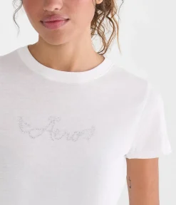 Aero Rhinestone Wings Graphic Tee