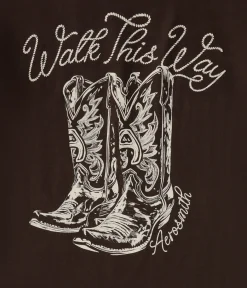 Aerosmith Walk This Way Relaxed Graphic Tee