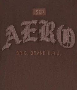 Aero Tonal Gothic Appliqué Graphic Tee