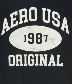 Aero USA Original Appliqué Graphic Tee