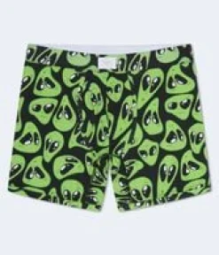 Alien Faces 6" Boxer Brief