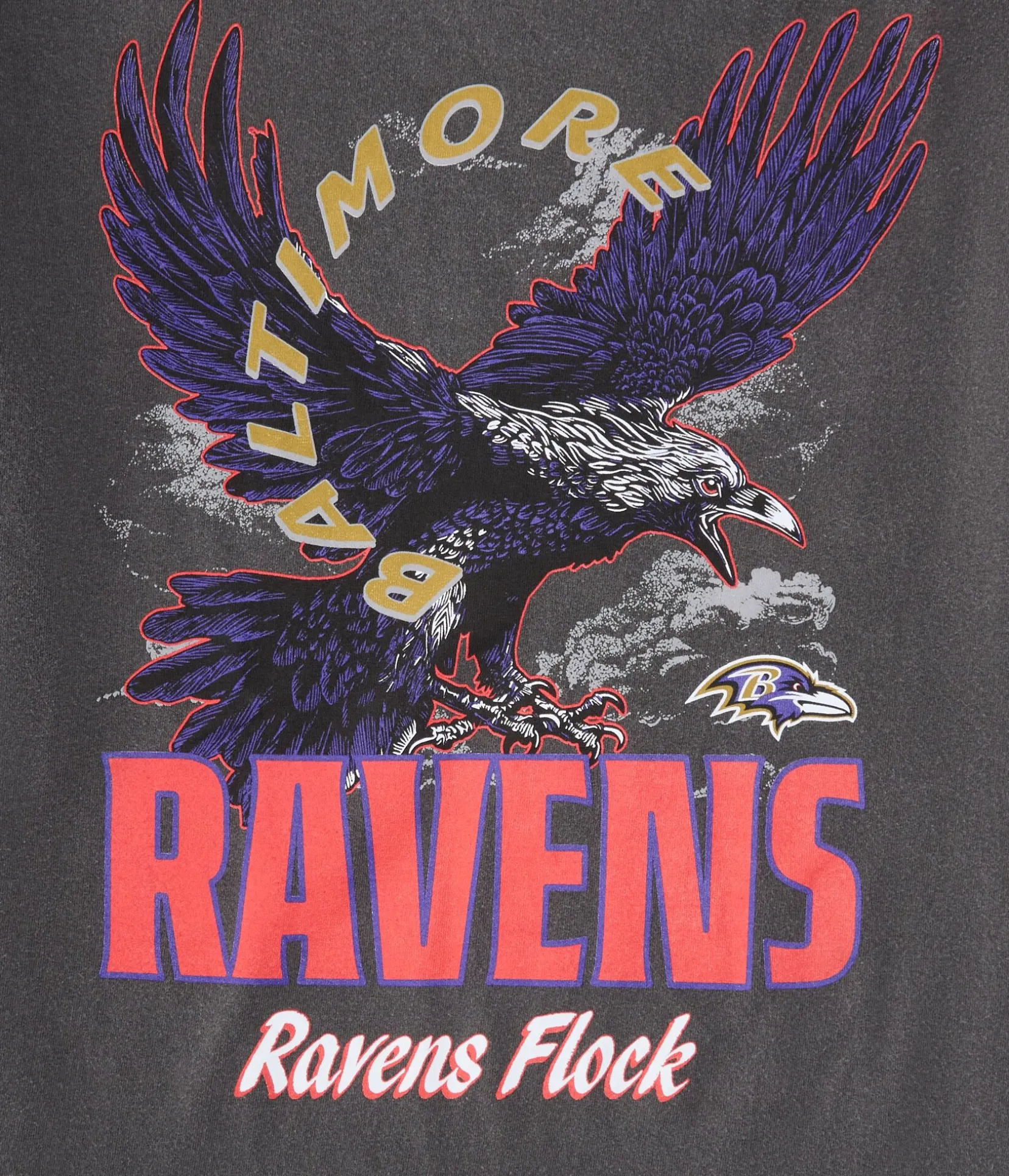 Baltimore Ravens Mascot Relaxed Graphic Tee