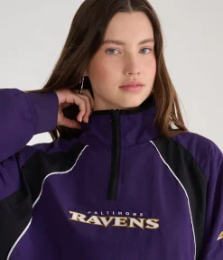 Baltimore Ravens Quarter-Zip Track Jacket