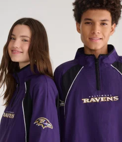 Baltimore Ravens Quarter-Zip Track Jacket