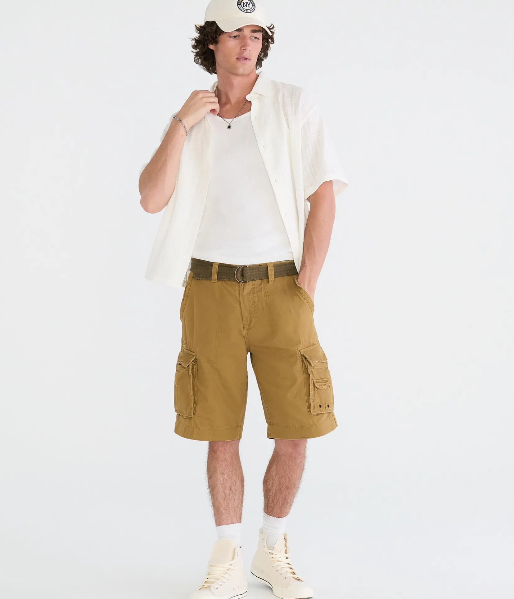 Belted Cargo Shorts 11.5"