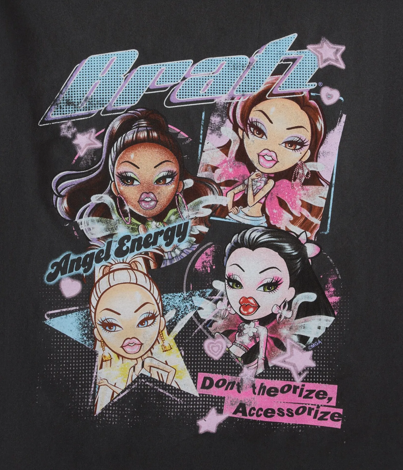Bratz Angel Energy Relaxed Graphic Tee