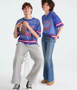 Buffalo Bills Boxy Mesh Top