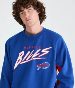 Buffalo Bills Colorblock Crew Sweatshirt